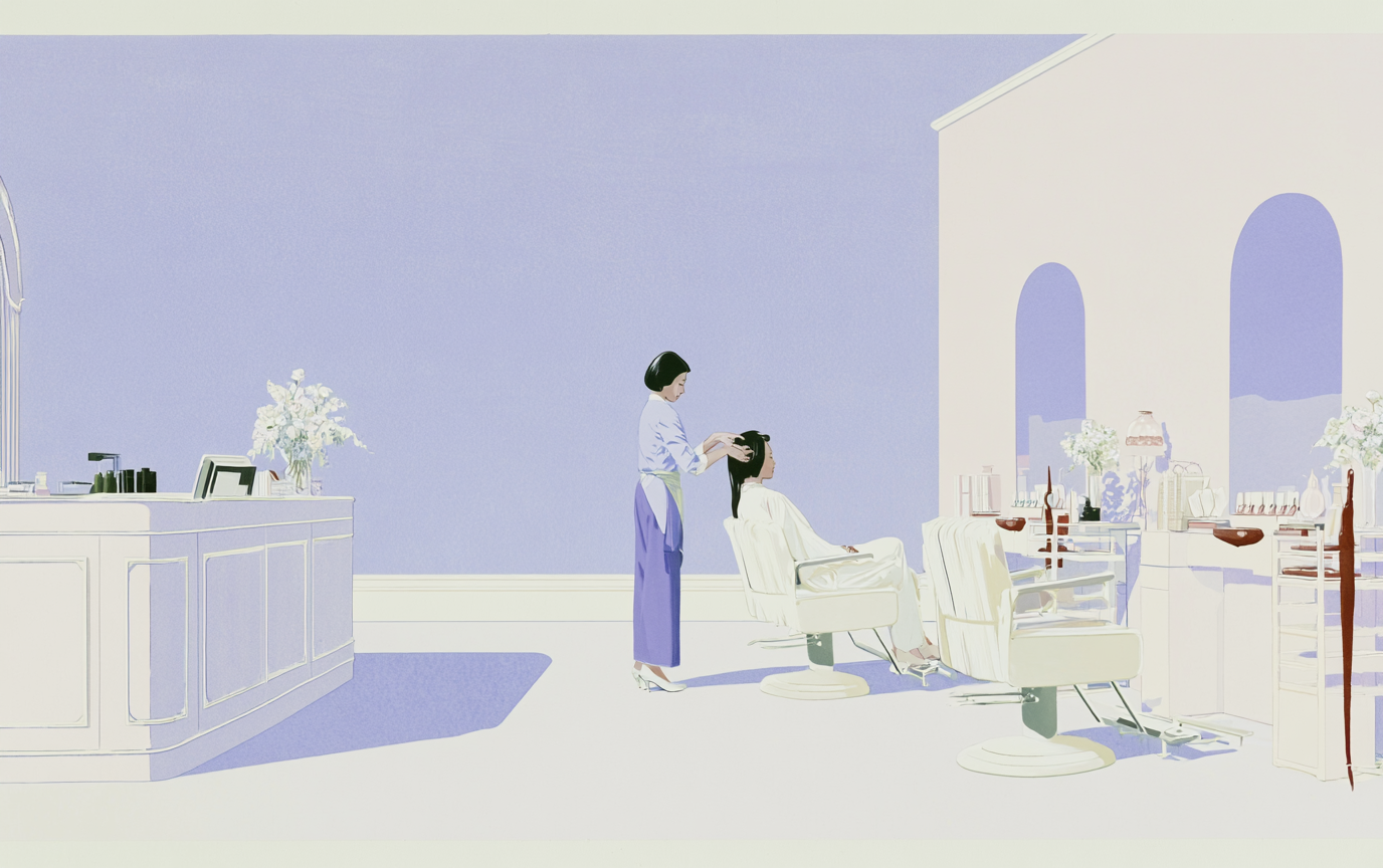 Boutique salon interior
